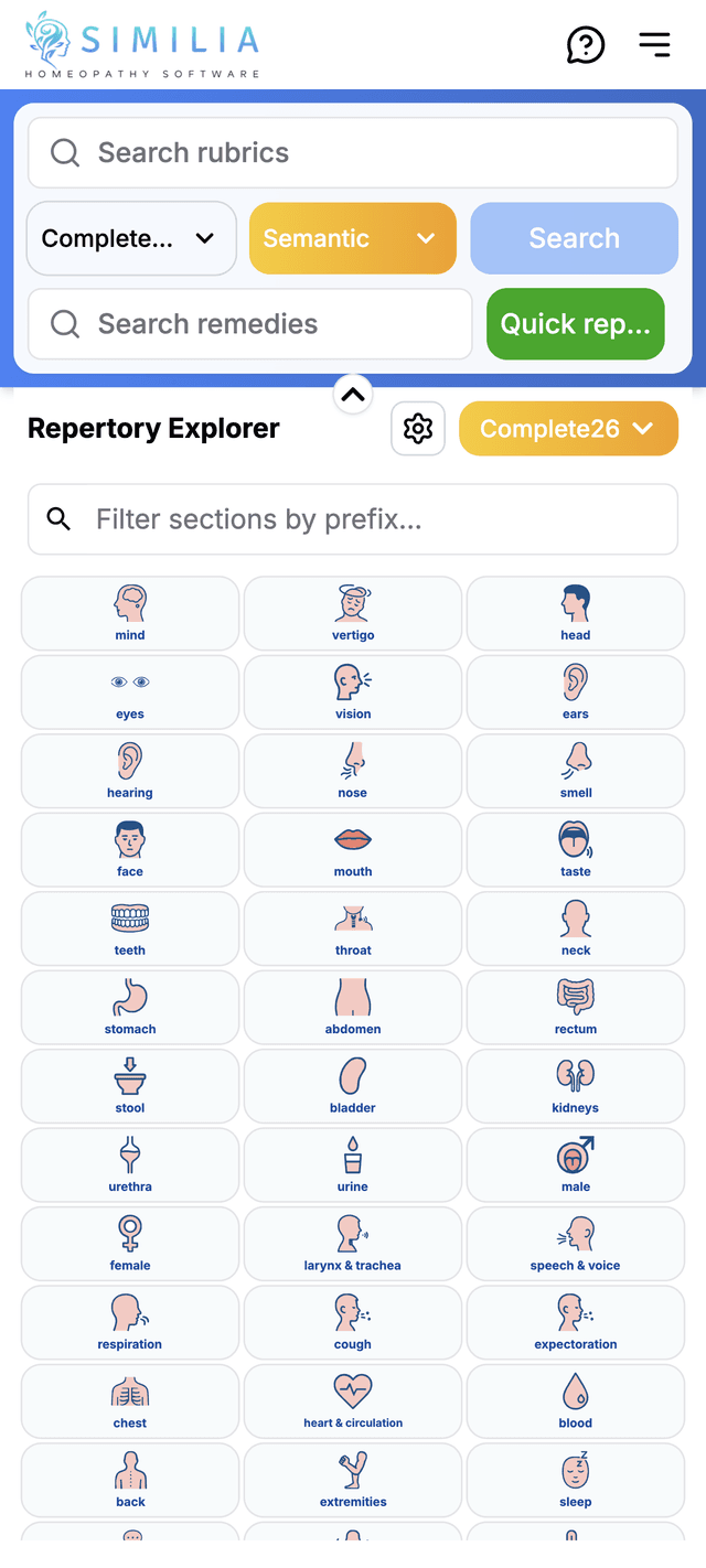 Repertory Library mobile